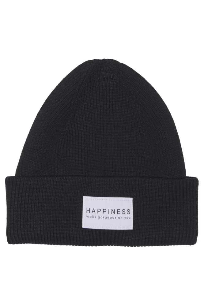 ONLALPHA LIFE PATCH RIB BEANIE CC 15297984 BLACK